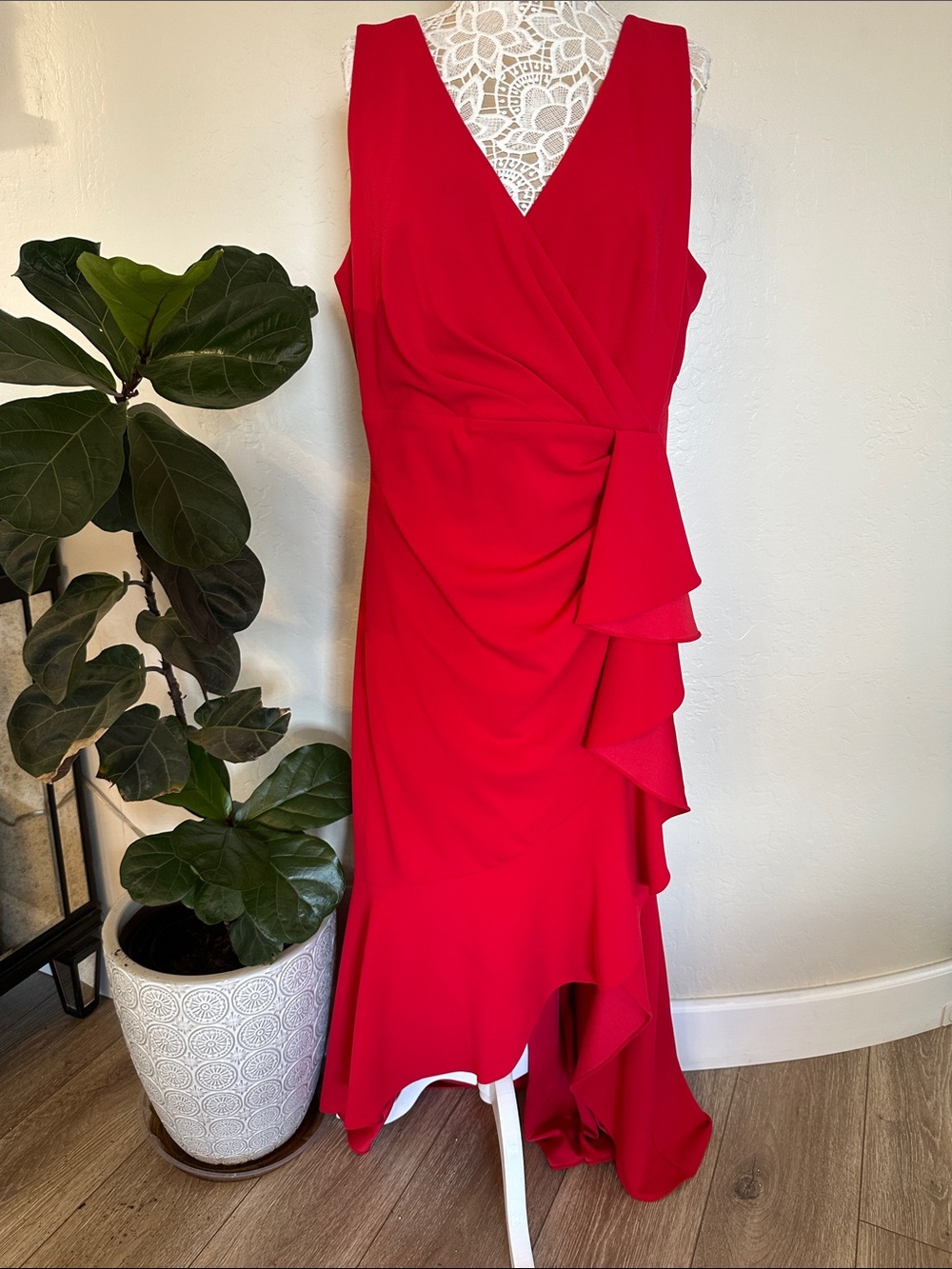 Red betsey Adam dress 18 W